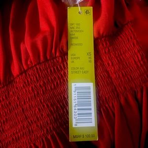 NWT Gianni Bini XS Ruffle Dress